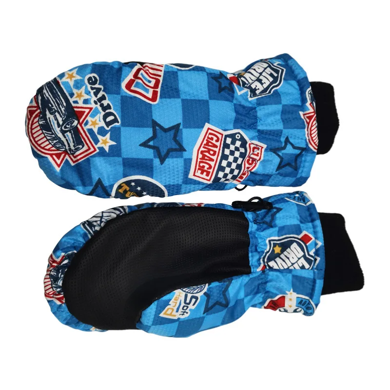 

Winter Outdoor Boys Sports Ski Gloves 2-5 Years Old Kids Ski All Inclusive Finger Riding Gloves Waterproof Warm Gloves For Girls