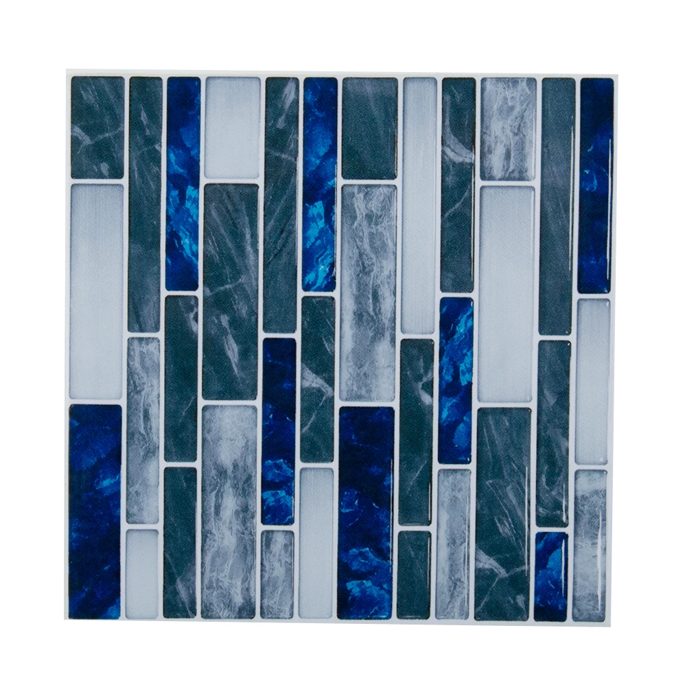 

10 шт., самоклеящиеся Стикеры для плитки с имитацией мрамора