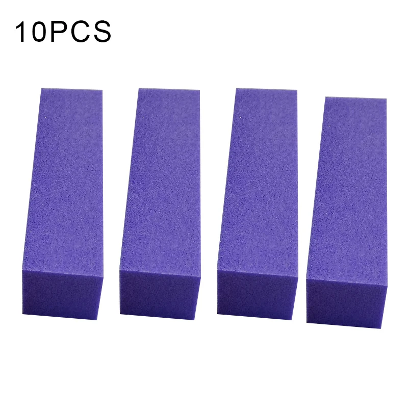 

10 шт. полировка Шлифовальные Файлы Блок Маникюр Педикюр Уход за Нейл-арт ногтей белый пилочка для ногтей для Неил арта украшения для кончико...