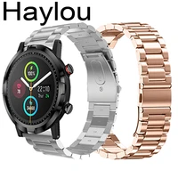 bracelet for haylou rs4 plus gst ls05s ls02 rs3 rt2 ls04 watch strap stainless steel watchband