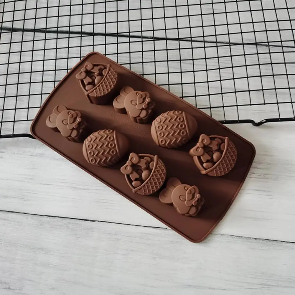 

Mold Multipurpose Silicone Pastry Mold Great Cake Easy to Demold Easter Holiday Egg Bunny Cake