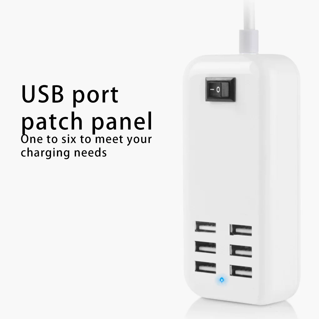 

Mobile Phone Charger Smartphone Earphone Multiple Ports Charging Station