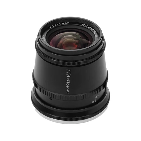 TTArtisan 17 мм F1.4 APS-C объектив  для Sony A6000 Nikon Z50 Canon R10 Fuji X-T10