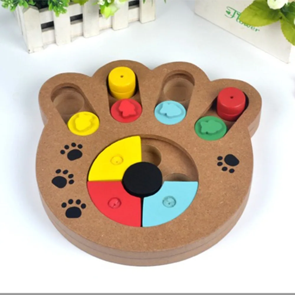 

Dispensing Games Feeder Toy Increase IQ Puzzle Pet Dog FeedingFeeding Interactive Food Slow Cat Puppy Toys Intelligence Training