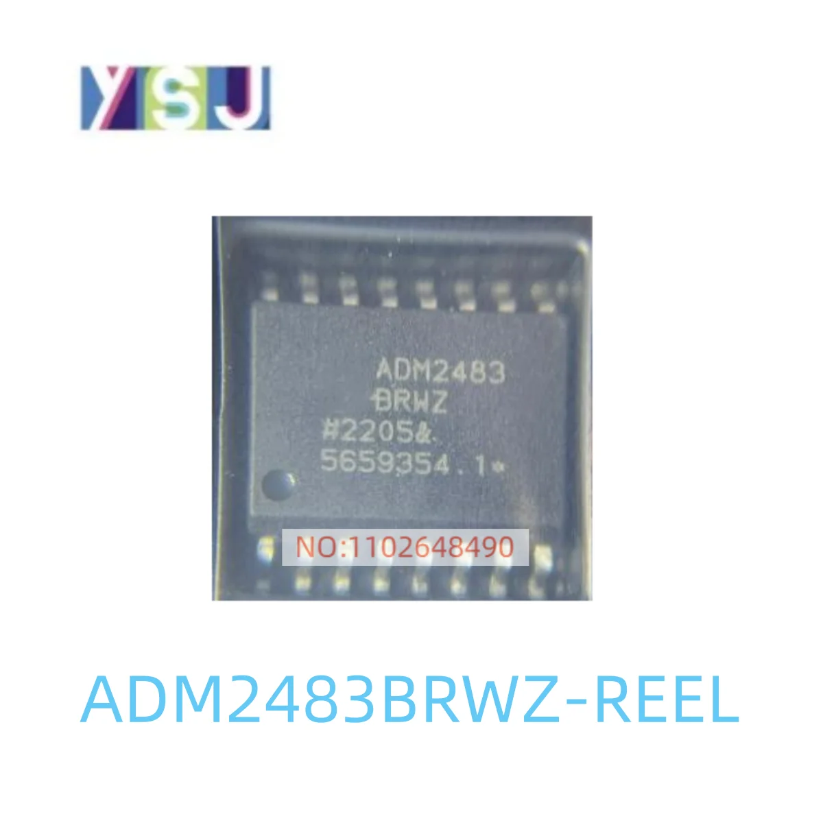 

ADM2483BRWZ-REEL IC Brand New Microcontroller EncapsulationSOP-16