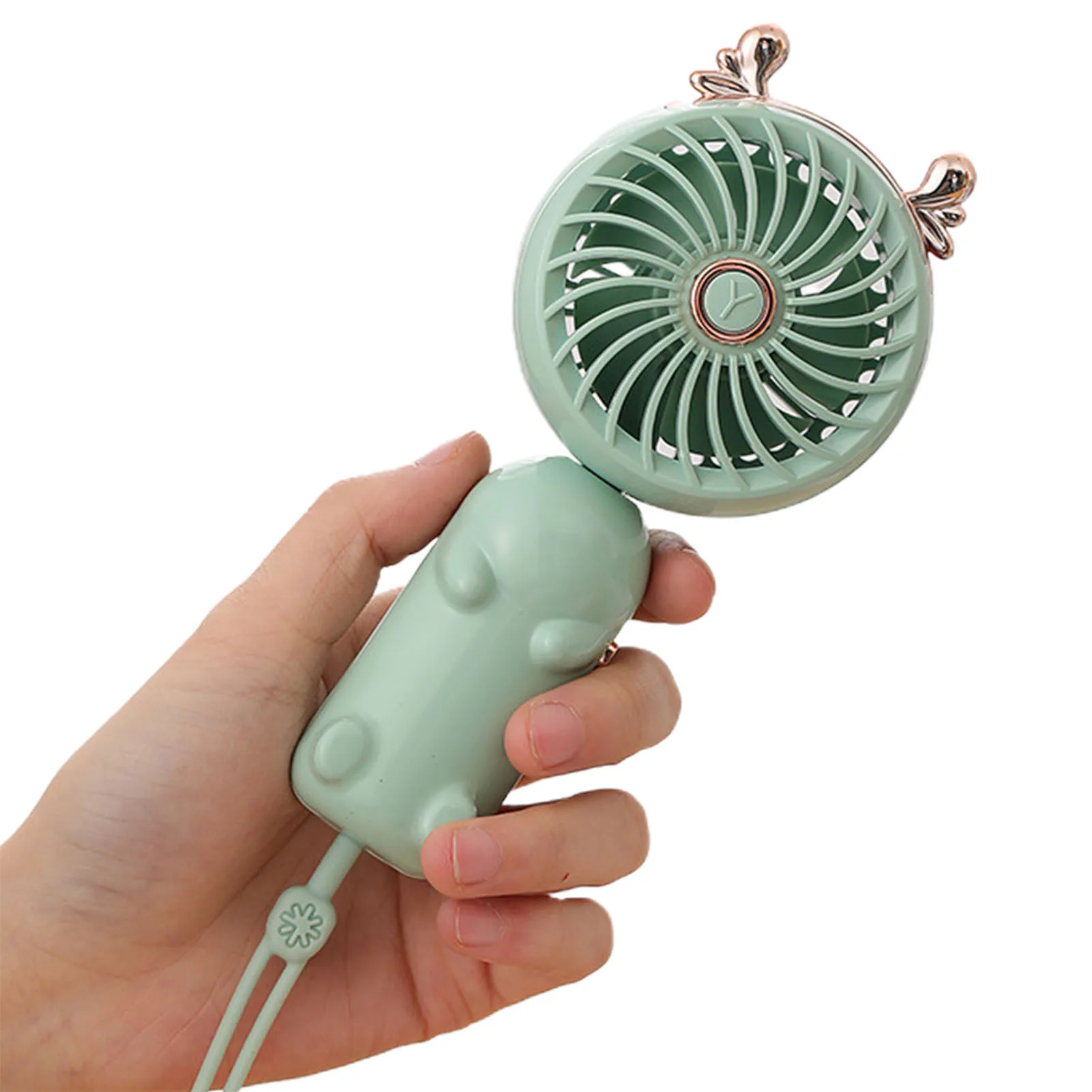 

Handheld Portable Foldable Fan USB Rechargeable For Summer Outdoor
