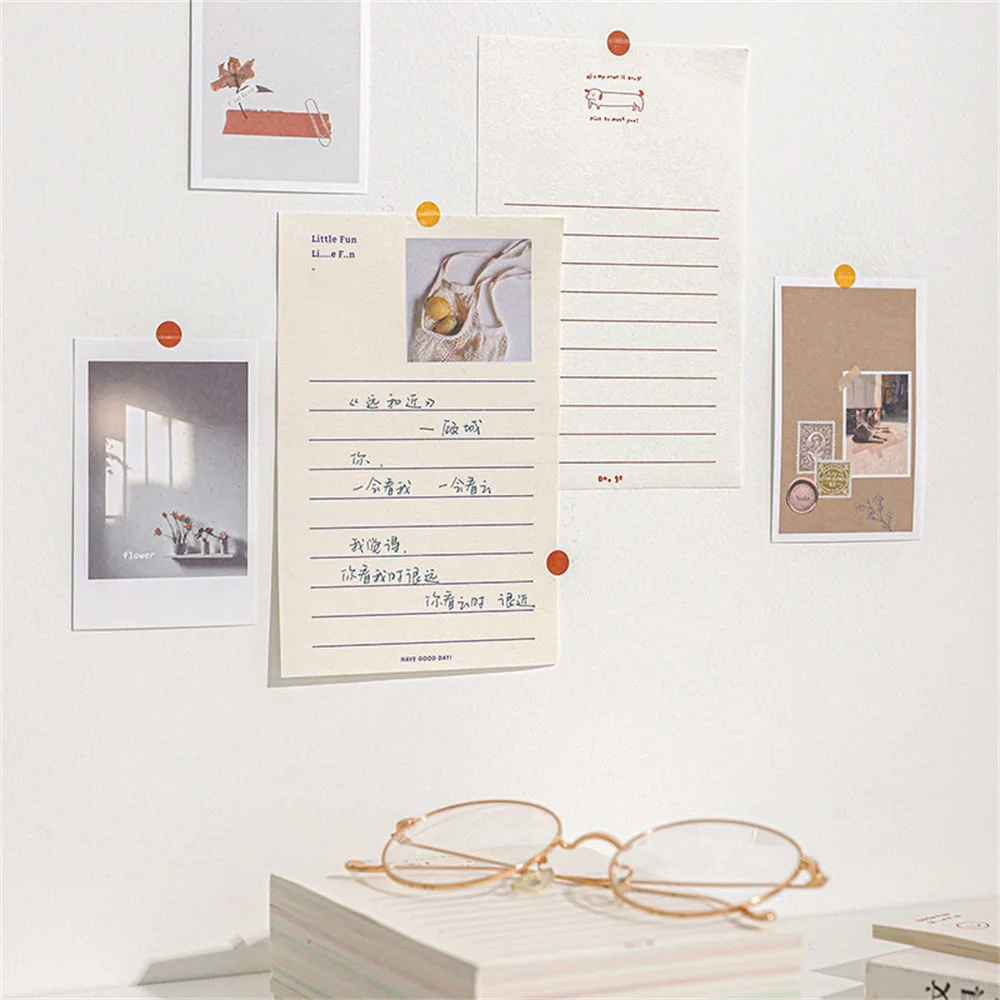 

30sheets Memo Pad Cute Writing Paper Portable Message Notepad DIY Scrapbooking Hand Account Decorations Kawaii Stationery