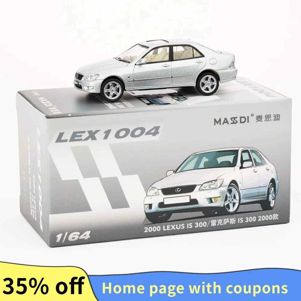 MASDI 1/64 IS 300 литая под давлением модель автомобиля игрушки из сплава моторный