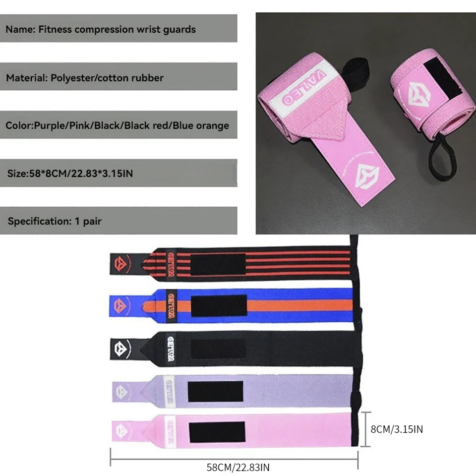 GOBYGO Профессиональная Компрессионная Повязка Для Поддержки Запястья Впитывающая