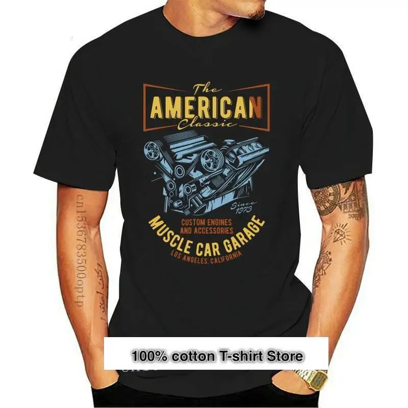 

Camiseta de The American Classic Muscle Car Garage V8 Engine