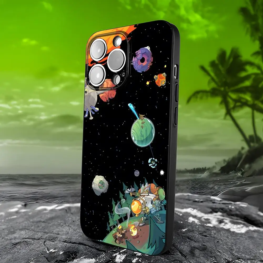 Фото Чехол для телефона MINISO-Outer Wilds Game для iPhone 17 15 16 13 Pro Max 14 12 11 Xr X 8 7 6 Plus, роскошная задняя крышка 2025 года №3