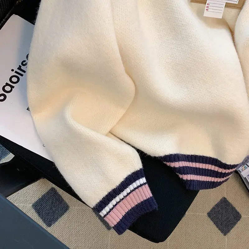 Новинка 2023 весеннее платье с Отделом молока женский свитер в стиле преппи