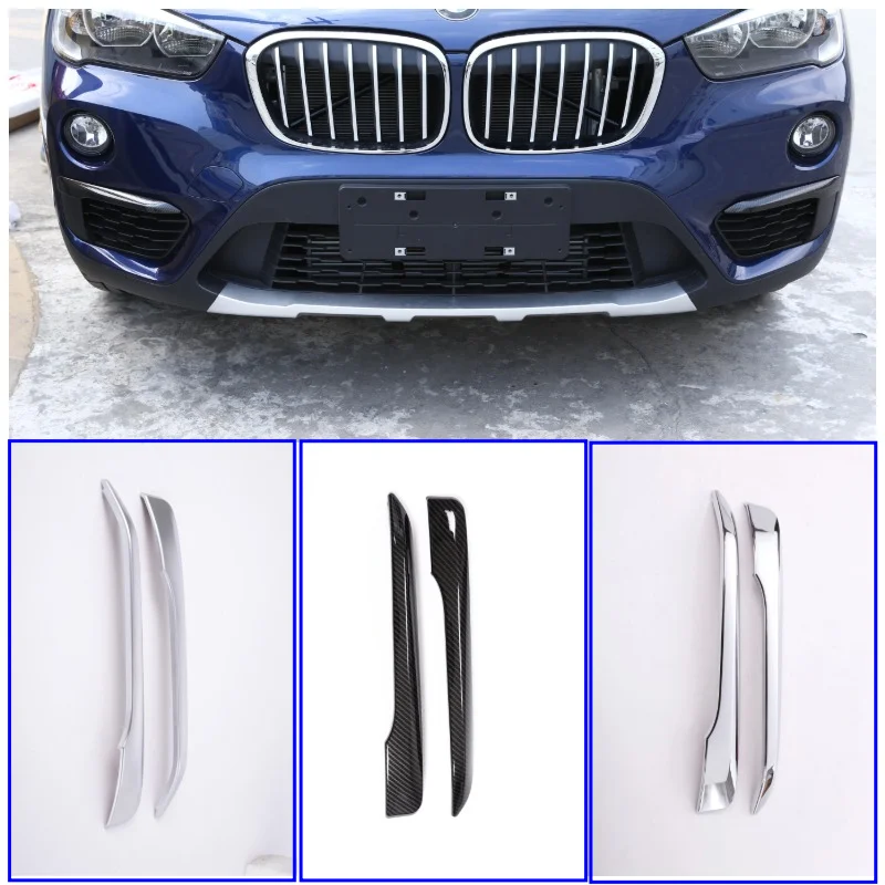 

Накладки на передние противотуманные фары для BMW X1 F48 2016 2017 2018 2019, 2 шт.