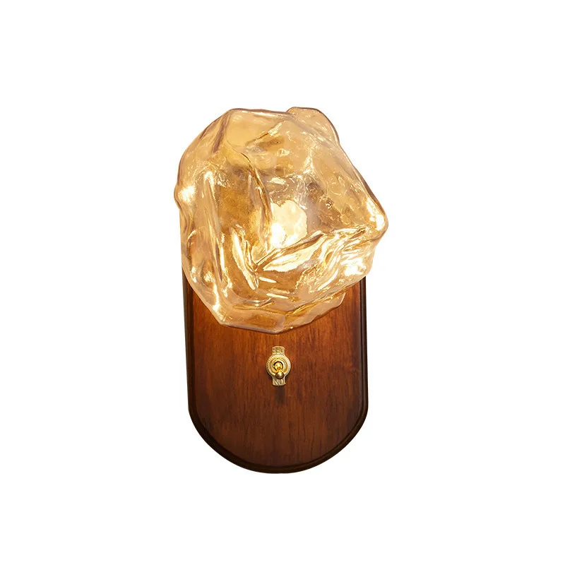 Современный скандинавский минималистичный настенный светильник из ледяного