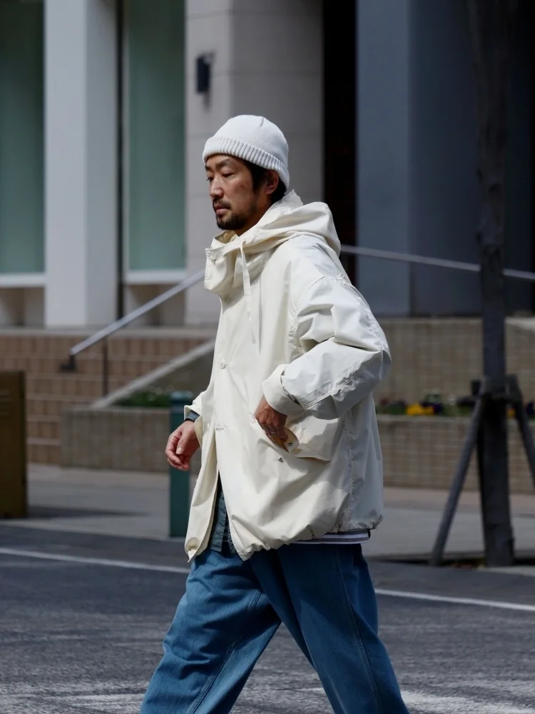 Nanamica 65/35 Hoold M51 Jaket 23SS Уличная водонепроницаемая куртка с капюшоном
