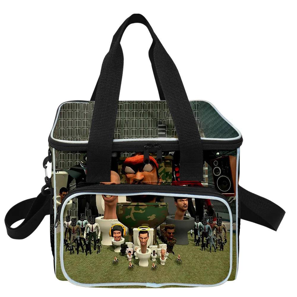 Популярная трендовая Новинка в стиле хип-хоп skibidi унитаз с 3D принтом большая