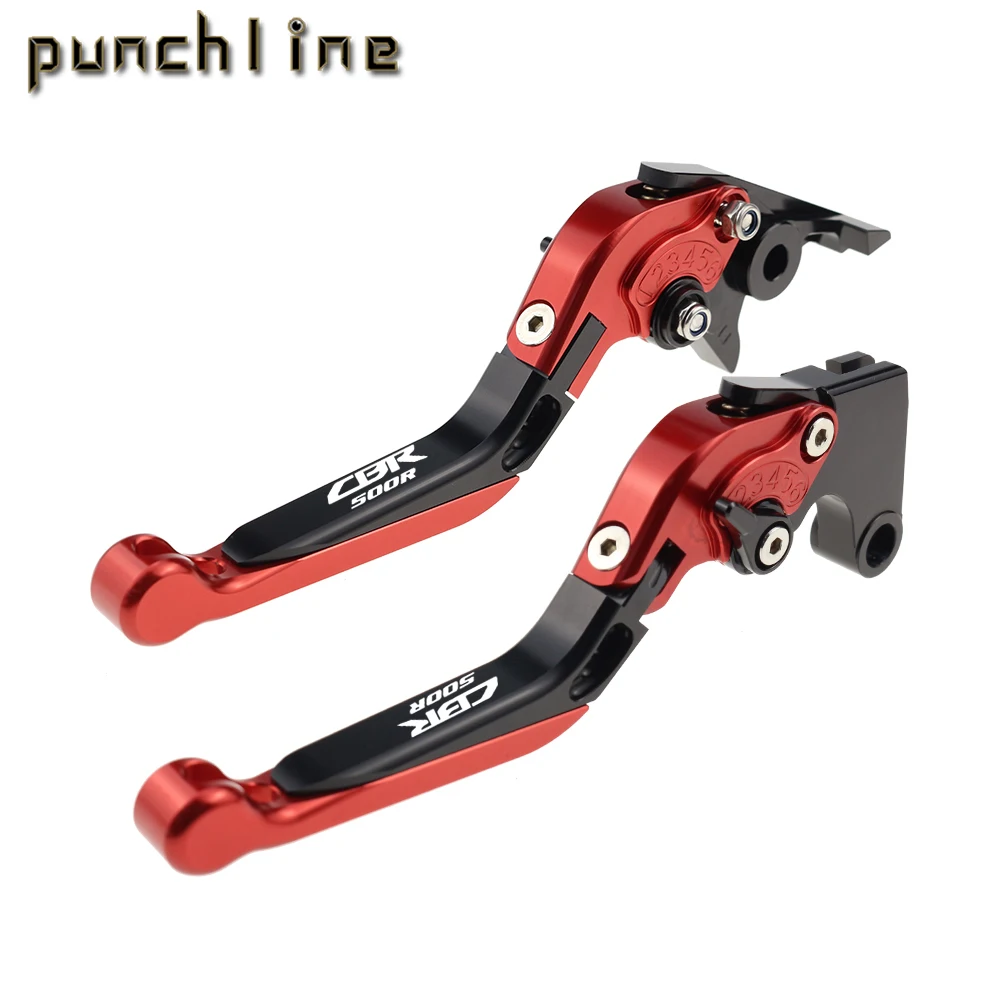 

Fit For CBR500R CBR 500 R 2013-2016 Folding Extendable Brake Clutch Levers Motorcycle Accessories Parts Handles Set Adjustable