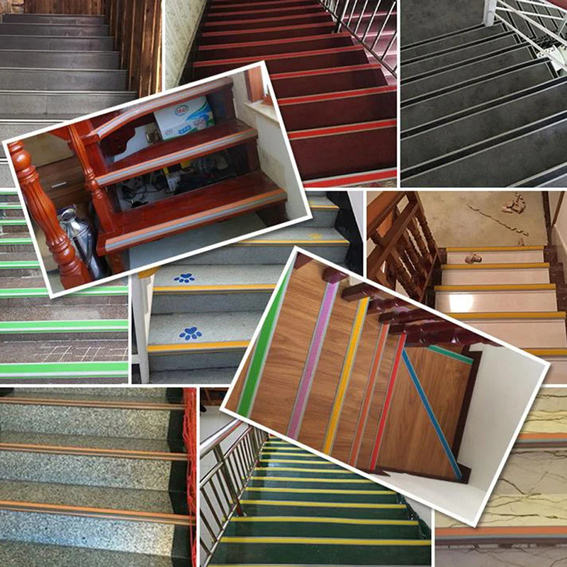 

1M Anti-Slip Stair Tape Treads Carpet Self-adhesive Floor Sticker PVC Baby Safety Furniture Corner Edge Guard Strip Protector