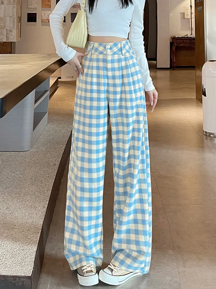 Новинка 2023 года весенне-осенние женские узкие длинные брюки с высокой талией