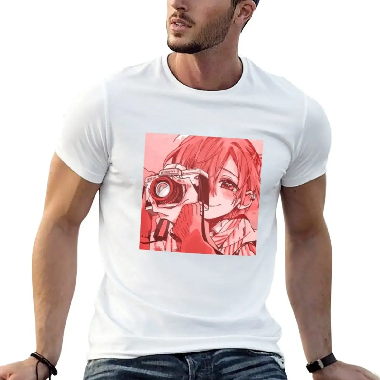 Anime Mitsuba Sousuke T-Shirt graphic shirts tee shirt vintage t slim fit for men