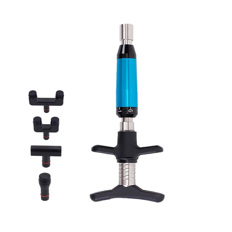 

Spinal Massager 6 Levels Manual Chiropractic Instrument Spine Physical Therapy Activator Back Adjusting Tool