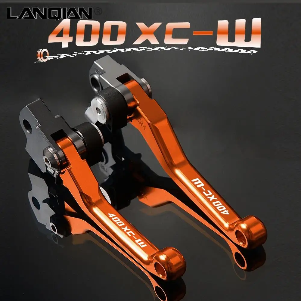 

For 400 XC-W Motorcycle Dirt Pit Bike Motocross Pivot Brake Clutch Levers 400 XCW 2005 2006 2007 2008 2009 2010 Accessories