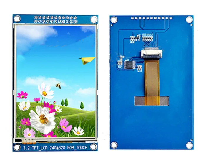 3 2 дюймовый 11PIN SPI TFT LCD сенсорный цветной экран с адаптером платы ILI9341 ST7789 Привод IC