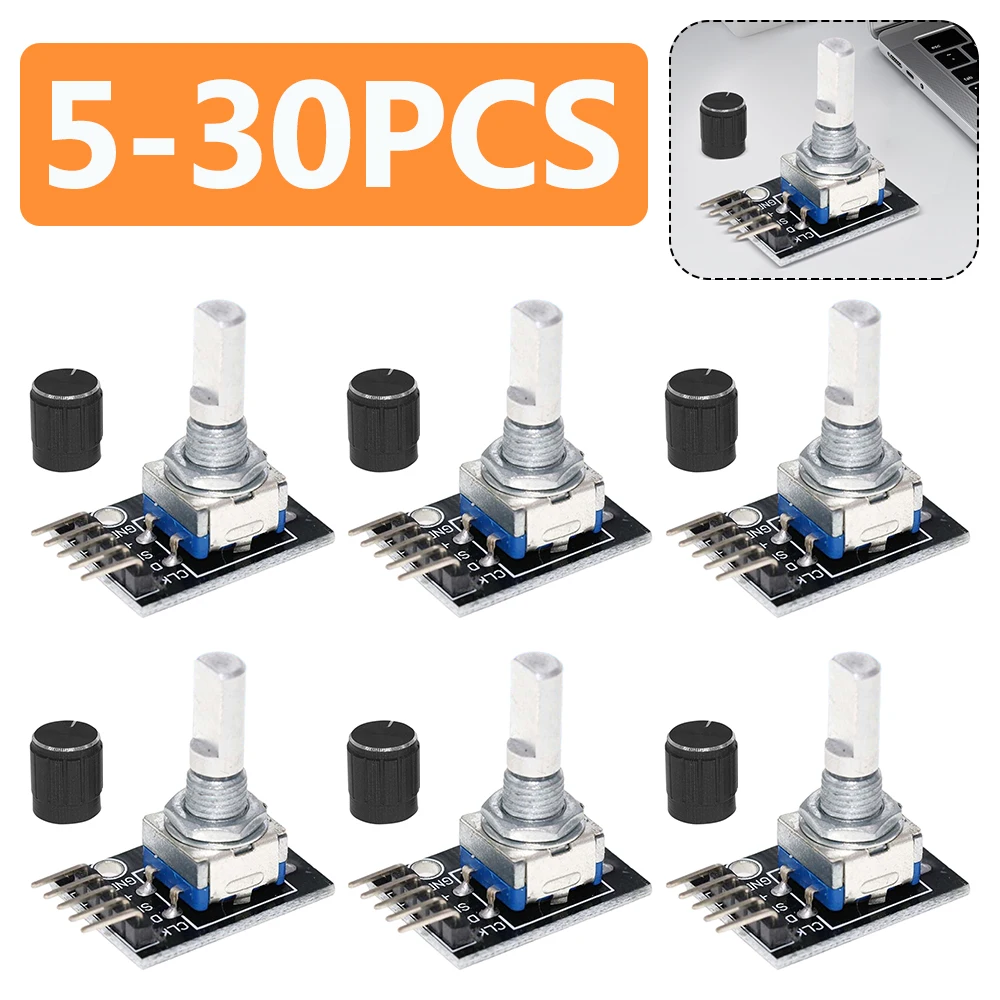 Потенциометр вращающийся на 360 градусов 5-30 шт.