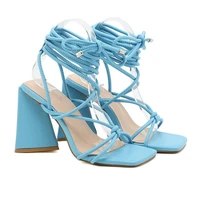 luxury sandals women 2022 straps high heels fashion platform shoes thick sole woman summer shoe womens