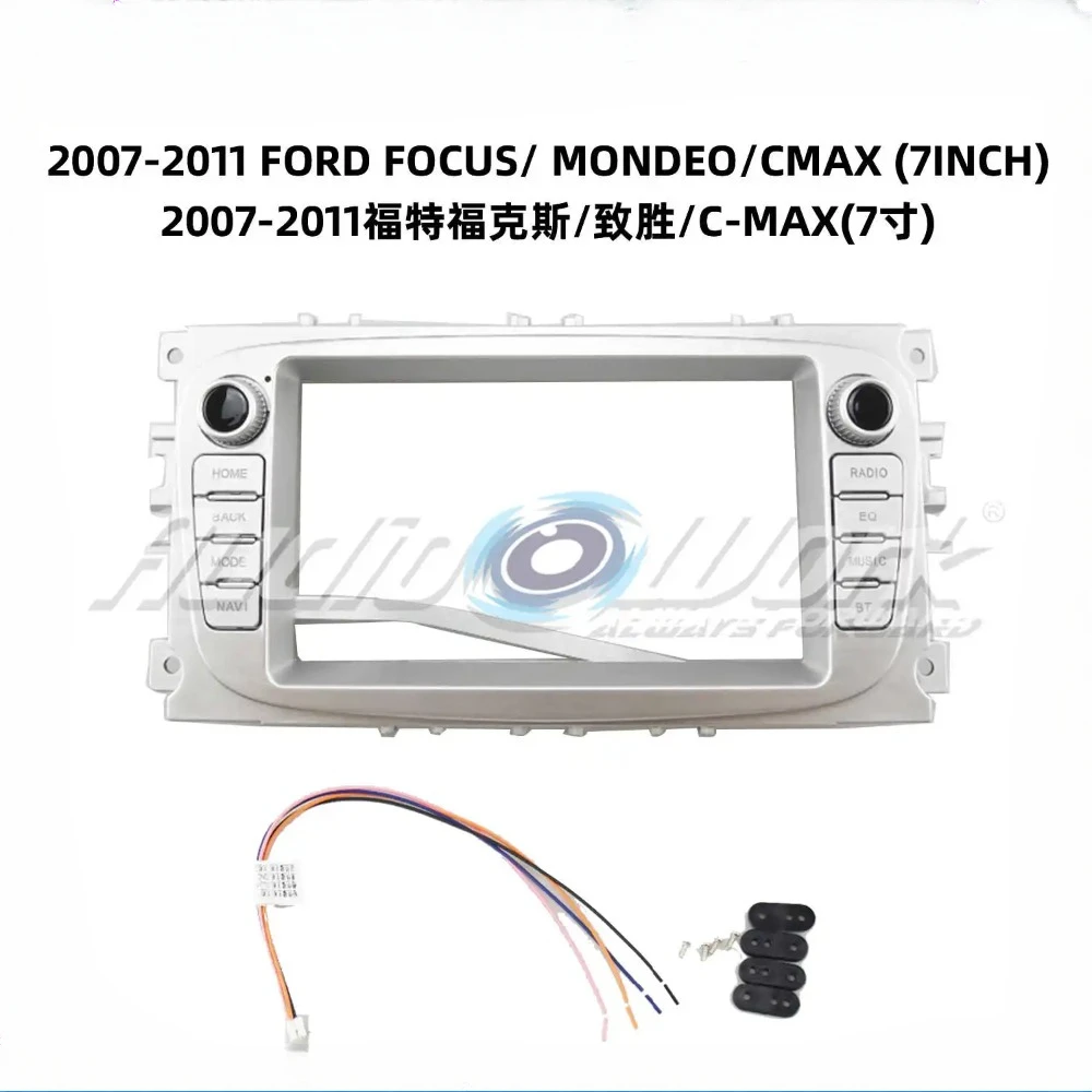 7-дюймовая автомобильная рамка лицевой адаптер Android-радио комплект панели для