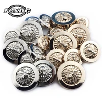 fashion metal bee buttons diy sewing material sewing accessories snaps for clothes golden buttons for clothing jacket coat snaps