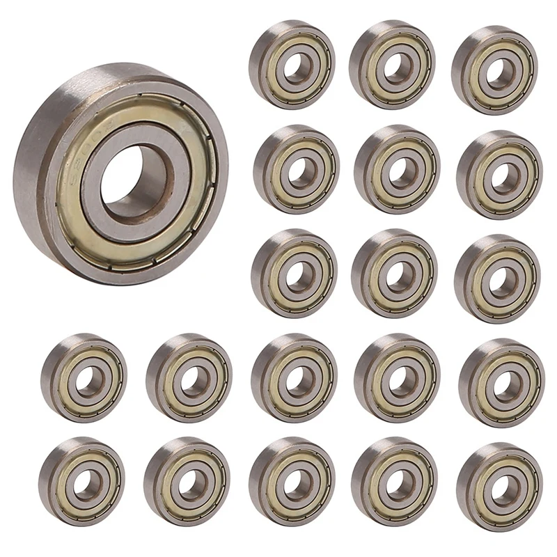 

20X 6200Z 10Mm X 30Mm X 9Mm Double Shielded Ball Bearing