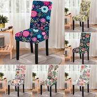 3d floral small floral print home decor chair cover removable anti dirty dustproof stretch chair cover chairs for bedroom chairs