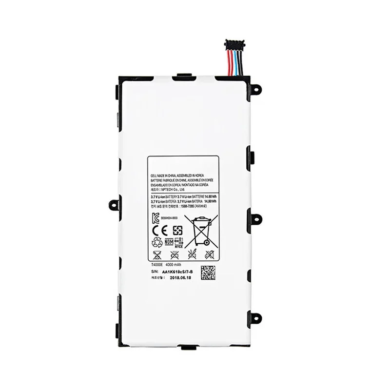 Сменный аккумулятор для планшета T4000E Samsung Galaxy Tab 3 7 0 дюйма T211 T210 T215 T217A SM-T210R T2105 P3210
