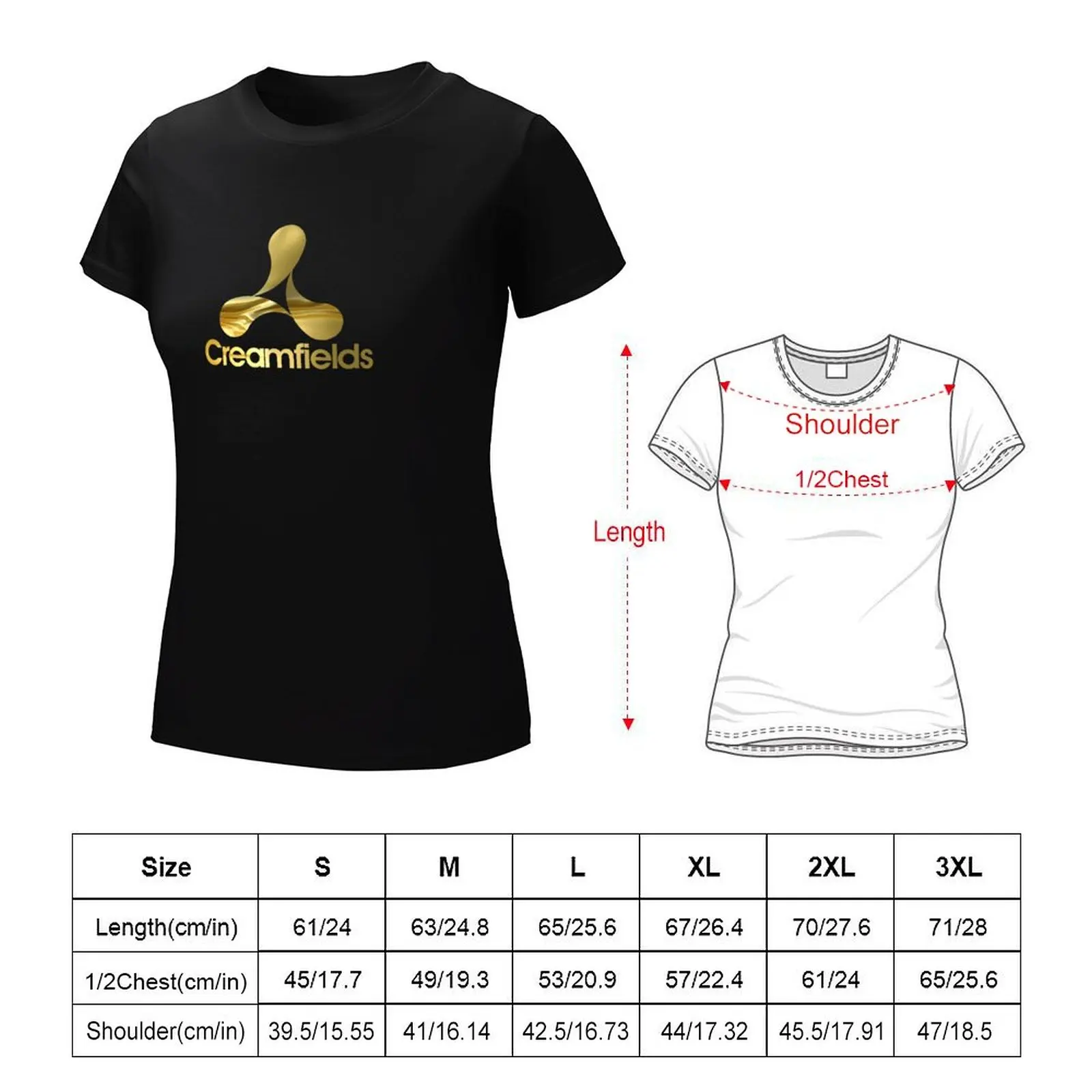 Праздничная футболка Creamfields oro edition-оригинальный дизайн одежда хиппи аниме