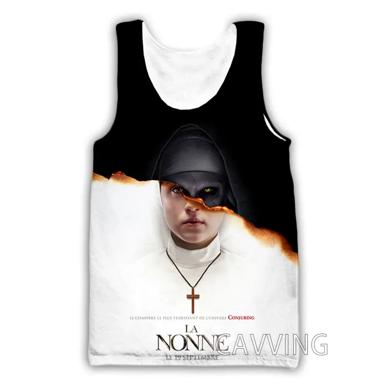 

Майка CAVVING с 3D принтом фильма «монахия», жилет в стиле Харадзюку, летняя майка, рубашки, уличная одежда для мужчин и женщин, V01