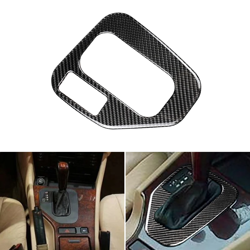 

For BMW E39 1998 1999 2000 2001 2002 2003 2004 2005 Carbon Fiber Car Gear Shift Panel Cover ONLY LHD