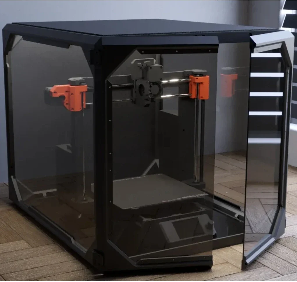Фото Blurolls Prusa MK3S MK4(S) Корпус 3D-принтера PrintClosure ПК Поликарбонатные панели ПК №3