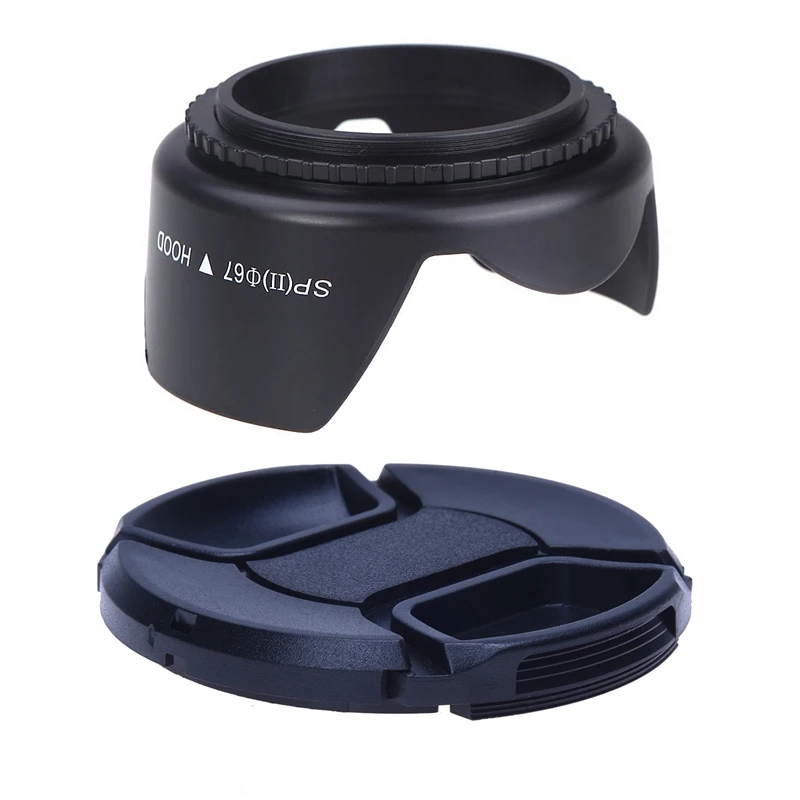 

HFES [Lens Hood Diameter 67 Mm] Standard Lens Hood Camera Lens Protection Flower Shaped Hood Canon Nikon Tamron Sigma For Sony 6