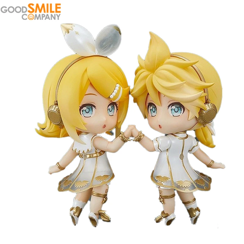 

GoodSmile Original GSC 1919 Kagamine Rin 1920 Kagamine Len Piapro Characters Symphony 2022 Ver NENDOROID Model Desktop Doll Gift