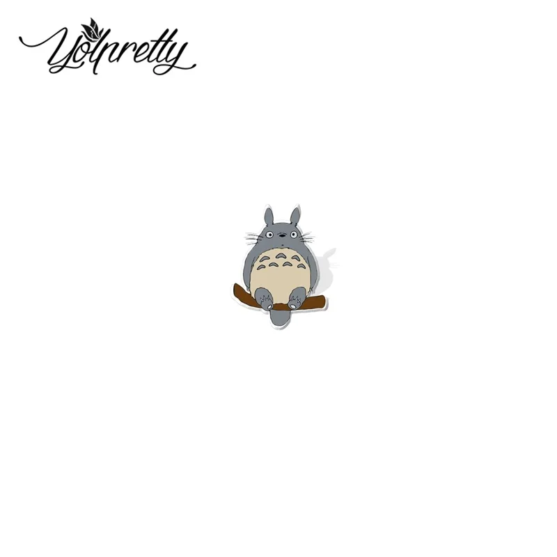2023 Броши из акриловой эпоксидной смолы в виде мультяшного Аниме Тоторо