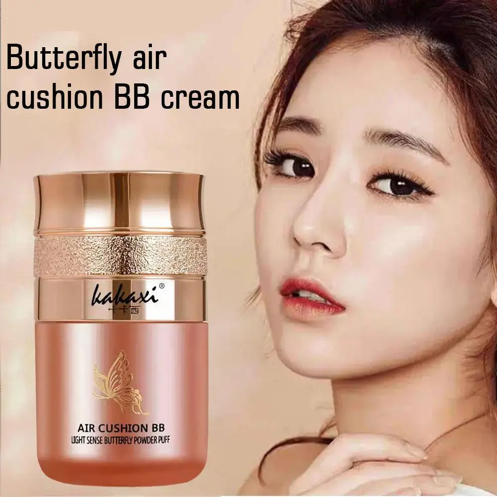 

2 Colors Butterfly Air Cushion Makeup Beauty Cream Foundation Concealer Isolation Moisturizing Cosmetics For Women