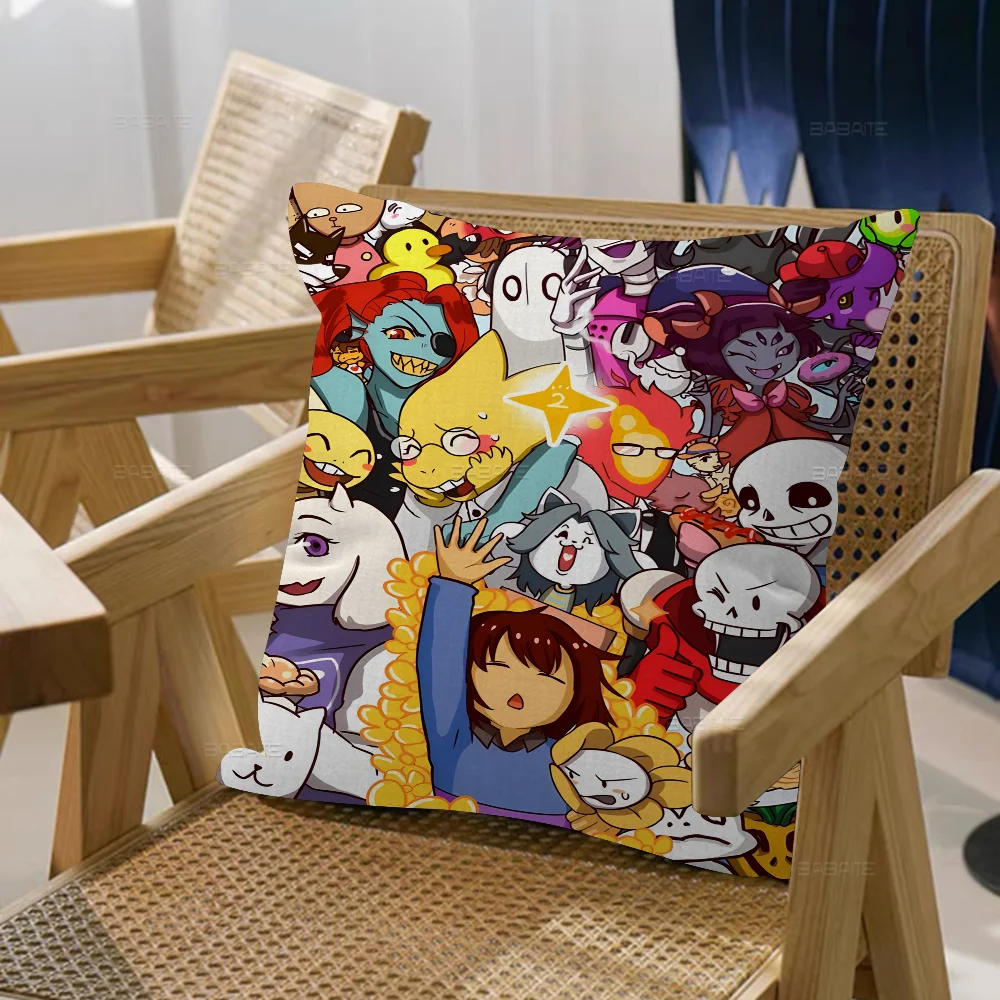 Аниме дизайн игры Undertale наволочка Toon подарок спальня домашний диван стул декор