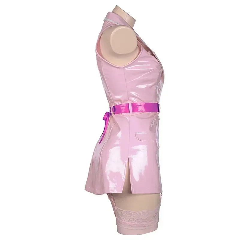 Аниме DATE A LIVE Yatogami Tohka платье из искусственной кожи костюмы для косплея