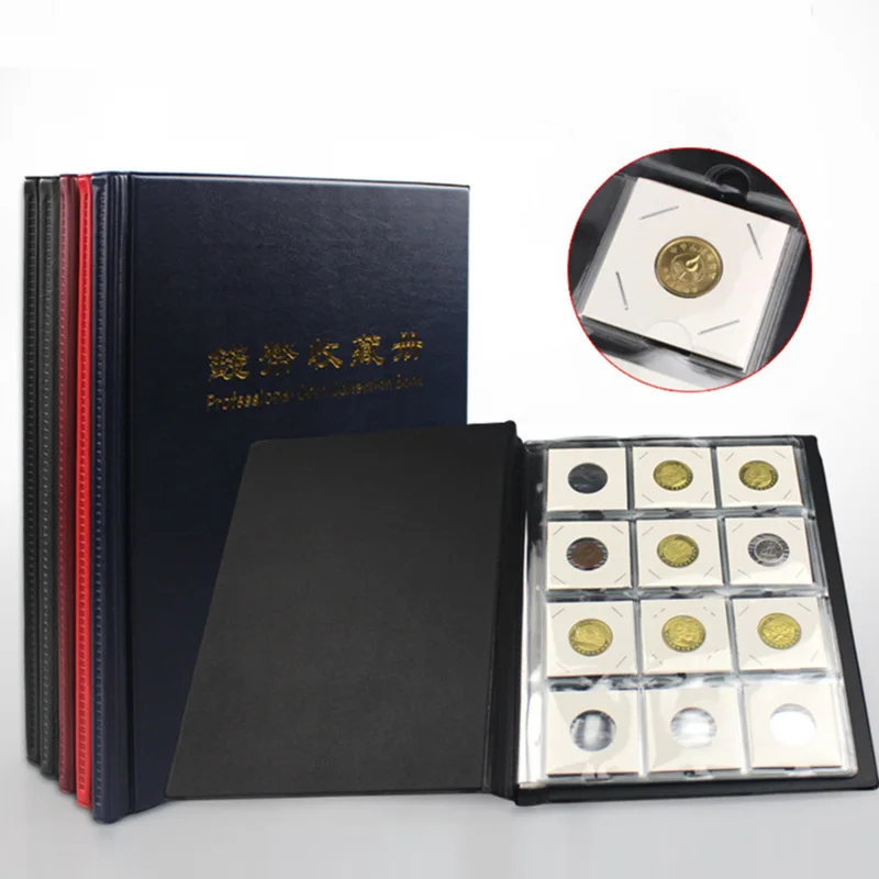 

Creative Convenient Pocket Size Collection Books 120 Coin Collection Booklet Practical Classic Coins Storage Album Supplies