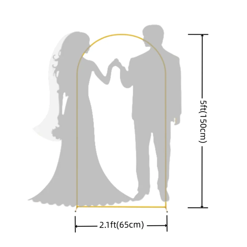 

Металлическая свадебная арка