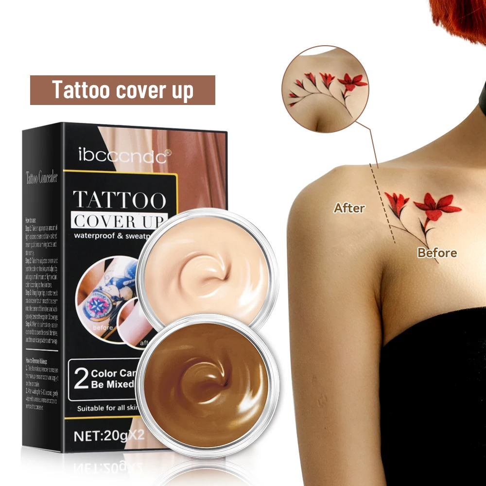 

Tattoo Concealer Excellent Full Coverage Concealer Makeup For Acnes 20ml Tattoo Cover-Up Makeup Use On Body