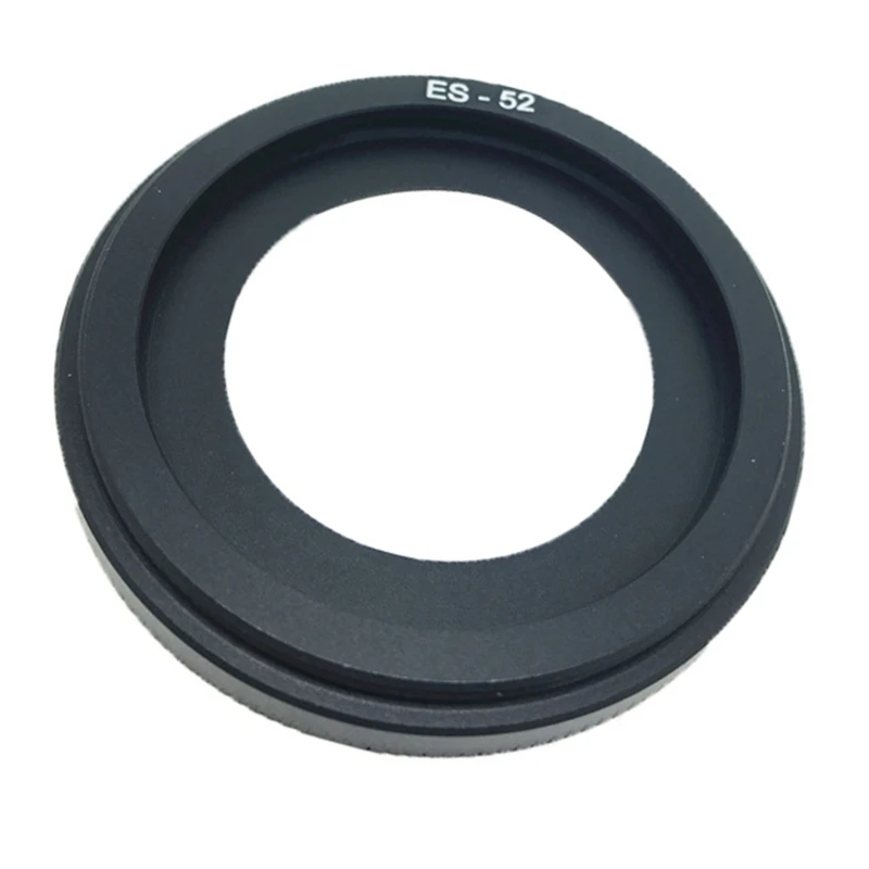 

ES-52 Lens Shade Hood Sunshade for EF40mm f/2.8 100D Sun Blocker Alloy Cap Dropship