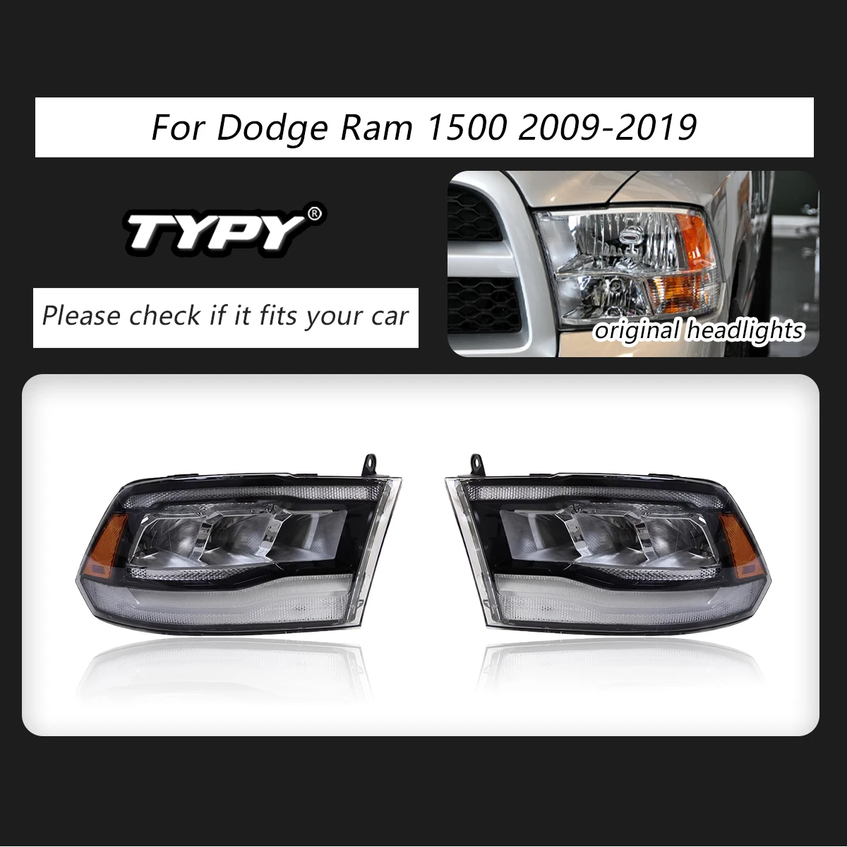 

Фонарь в сборе для Dodge Ram 1500 2009-2019