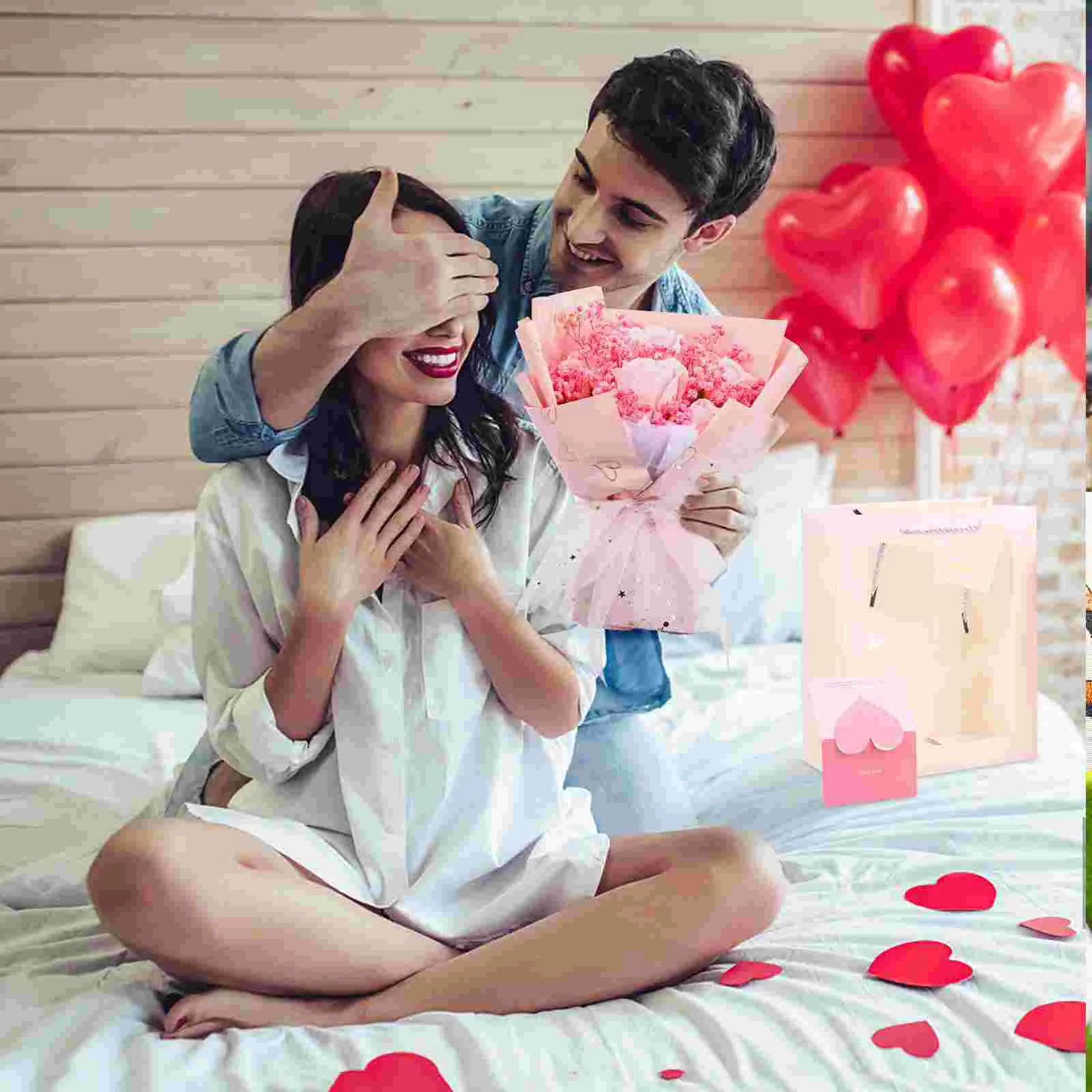 

1 Bunch Anniversary Gift Valentine's Day Gift Flower Gift Birthday Gift Dried Bouquet Dry Flowers For Decoration